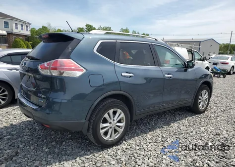 2014 Nissan Rogue S z USA, uszkodzony, nr VIN 5N1AT2MV6EC816063